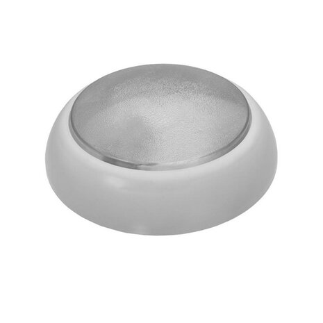 VVE VERLICHTING ME2, 1 x E27 LED lamp voorbereid, wit/helder-frosted, excl. E27 LED lichtbron